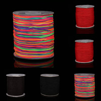 Nylon Koord, met papier spool, meer kleuren voor de keuze, 1mm, Ca 290m/spool, Verkocht door spool