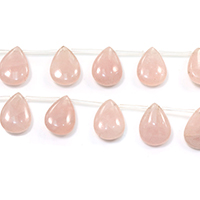 Φυσικό ροζ χαλαζία χάντρες, Rose Quartz, Teardrop, φυσικός, διαφορετικό μέγεθος για την επιλογή, Τρύπα:Περίπου 1.5-1.5mm, Μήκος Περίπου 17 inch, Sold Με Παρτίδα