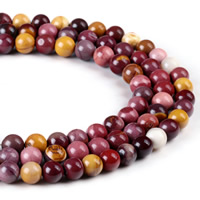 Yolk stenen kralen, Yolk Stone, Ronde, verschillende grootte voor keus, Gat:Ca 1mm, Per verkocht Ca 15 inch Strand