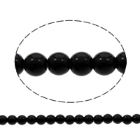 Fashion Glasperler, Glas, Runde, forskellig størrelse for valg, Hole:Ca. 1mm, Solgt Per Ca. 16 inch Strand