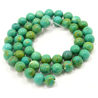 Turquoise Beads Round Approx 1mm Sold Per Approx 15 Inch Strand