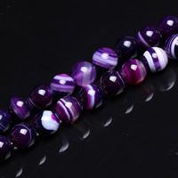 Disposições de ágata grânulos, miçangas, Roda, tamanho diferente para a escolha, roxo, Buraco:Aprox 1mm, vendido para Aprox 15 inchaltura Strand