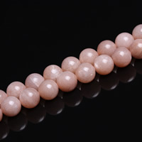 Sunstone Bead, Runde, forskellig størrelse for valg, Hole:Ca. 1mm, Solgt Per Ca. 15 inch Strand