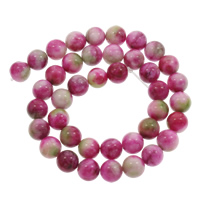 Cherry Stone goutte, Rond, normes différentes pour le choix, Trou:Environ 1mm, Vendu par Environ 15 pouce brin