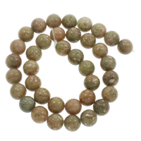 Unakite Bead, Babhta, Sínis & méid éagsúla do rogha, Poll:Thart 1mm, Díolta Per Thart 15 Inse Snáithe