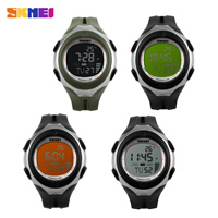 SKmei® Men Watch Jewelry, silicone, with plastica & acciaio inox, nessuno, 43x50mm, Lunghezza Appross. 9.4 pollice, Venduto da PC