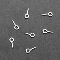 Eyepins الحديد, حديد, مطلي, حجم مختلفة للاختيار, المزيد من الألوان للاختيار, الرصاص والكادميوم الحرة, 1000أجهزة الكمبيوتر/حقيبة, تباع بواسطة حقيبة