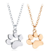 Zinc Alloy Jewelry Necklace with 1.9lnch extender chain Bear Paw plated oval chain & for woman nickel lead & cadmium free Sold Per Approx 17.7 Inch Strand