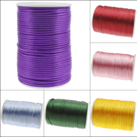 Nylon Koord, met kunststof spoel, meer kleuren voor de keuze, 2mm, Ca 75yards/spool, Verkocht door spool