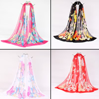 Chiffon skara & Shawl, daugiau spalvų pasirinkimas, 50cm, 3Vijos/Krepšys, Pardavė Krepšys