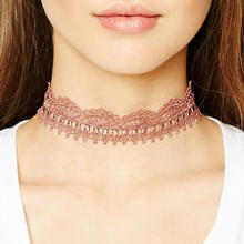 Fløjl Choker, Velveteen Cord, 320mm, Solgt Per Ca. 12.5 inch Strand