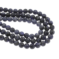 Perline Sodalite, Cerchio, formato differente per scelta, Foro:Appross. 1mm, Venduto per Appross. 14.5 pollice filo