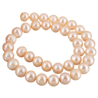 Krumpir Kulturan Slatkovodni Pearl perle, prirodan, roze, 11-12mm, Rupa:Približno 0.8mm, Prodano Per Približno 15.5 inčni Strand