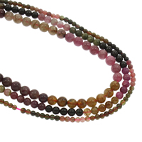 Tourmaline Korálek, Kolo, přírodní, různé velikosti pro výběr, Otvor:Cca 1mm, Prodáno za Cca 15.5 inch Strand