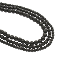 Schorl Korálek, Kolo, různé velikosti pro výběr, Prodáno za Cca 15.5 inch Strand