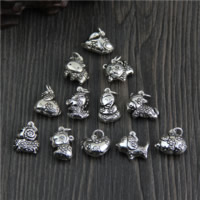 Colgantes de Plata Bali, Tailandia, Animal, diferentes estilos para la opción, agujero:aproximado 2mm, Vendido por UD