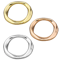 Zink Alloy Länka ring, Donut, plated, fler färger för val, nickel, bly och kadmium gratis, 20x18.50x2.50mm, Innerdiameter:Ca 13mm, 50PC/Lot, Säljs av Lot