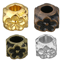 Zink Alloy Flower Pärlor, Blomma, plated, olika storlek för val, fler färger för val, nickel, bly och kadmium gratis, 100PC/Lot, Säljs av Lot