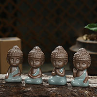 Tea Pet Decoration Porcelain Buddha Sold By PC