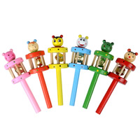 Tokarka Wisząca Rattle Toy, Drewno, z dzwonkiem & dla dzieci & mieszane, 56x180mm, sprzedane przez PC