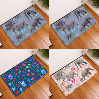 Tapis, Fibre de polyester, rectangle, impression, modèles différents pour le choix, 400x600mm, Vendu par PC