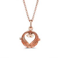 Pregnant Ball Locket Pendant Brass Round plated hollow lead & cadmium free 20mm-30mm Approx 2-4mm Sold By PC