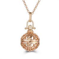 Pregnant Ball Locket Pendant Brass Round plated hollow lead & cadmium free 20mm-30mm Approx 2-4mm Sold By PC