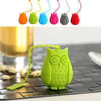 Tes filterfilter diffusor, Silicone, Owl, FDA-godkendelse, 35x37mm, Solgt af PC