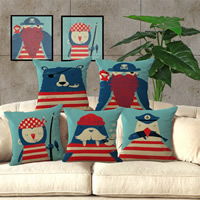 Cushion Cover Cotton Fabric Square Sold By PC