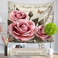 Fashion Bath Tapestries Polyester Rectangle & with letter pattern Sold By PC