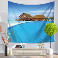 Serviette de plage de bain de mode, Fibre de polyester, rectangle, modèles différents pour le choix, 150x130cm, Vendu par PC