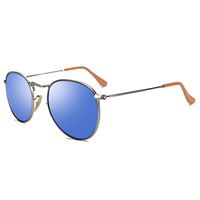 Gafas de sol de moda
, Plástico PC, con Lente de plástico PC & resina & aleación de zinc, unisexo, más colores para la opción, 134x122x47mm, Vendido por UD