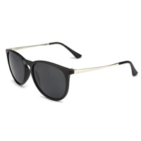 Fashion Sunglasses PC Plastic with PC plastic lens & Resin & Zinc Alloy Unisex Sold By PC