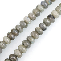 Labradorite perle, Rondelle, prirodan, različite veličine za izbor & faceted, Rupa:Približno 0.5-2mm, Prodano Per Približno 15 inčni Strand