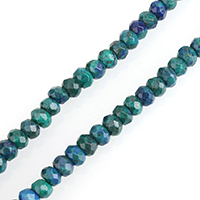 Lapis lazuli Phenix Bead, Rondelle, forskellig størrelse for valg & facetteret, Solgt Per Ca. 15 inch Strand