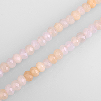 Aventurine Korálky, Pink Aventurine, Rondelle, přírodní, různé velikosti pro výběr & tváří, Prodáno za Cca 15 inch Strand