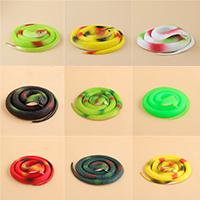 Gummi Simulering Animal Toy, Snake, olika stilar för val, Längd Ca 29.2 inch, Säljs av PC