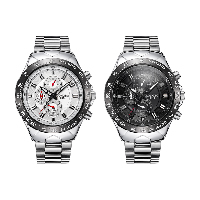 LONGBO®Men Nakit Watch, Nehrđajući čelik, s papirnate kutije & cink legura biranje & Staklo, pozlaćen, za čovjeka & vodootporan, više boja za izbor, 43mm, Dužina Približno 9.8 inčni, Prodano By PC