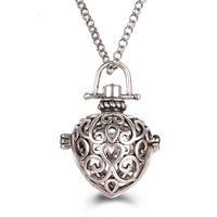 laiton Harmony Enceinte Boule Collier Pull, coeur, Placage, chaîne Rolo & pour femme & creux, plus de couleurs à choisir, sans plomb et cadmium, 800mm, Vendu par Environ 31 pouce brin