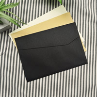 Kraft Envelop, Rechthoek, gemengde kleuren, 162x114mm, 30pC's/Bag, Verkocht door Bag