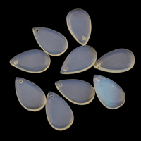 Sea Opal Hangers, Traan, gemengde kleuren, 12x20x3mm, Gat:Ca 1mm, Verkocht door PC