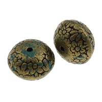 Akril nakit Beads, 21x14mm, Rupa:Približno 2.5mm, Približno 136računala/Torba, Prodano By Torba