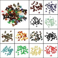 Gemstone Cabochons, Ædelsten, Konisk, forskellige materialer til valg, 8x10mm, 100pc'er/Bag, Solgt af Bag