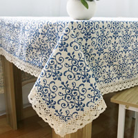 Table Cloth Cotton Fabric Sold By PC