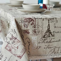 Nappe de table, Tissu en coton, normes différentes pour le choix, Vendu par PC