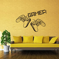 Wall Stickers, PVC-plast, lim, 79x57cm, Solgt af PC