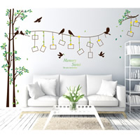 Wall Stickers, PVC-plast, Rektangel, anläggning design & vidhäftande & vattentät, 60x90cm, Säljs av PC