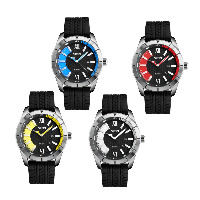 Montre à bijoux pour homme SKmei®, silicone, avec cadran en alliage de zinc & verre, Placage de couleur platine, 30M étanche & réglable, plus de couleurs à choisir, 45x53x11mm, 22mm, Longueur Environ 10.4 pouce, Vendu par PC