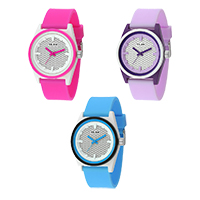 VILAM® Children Watch, Plastique, avec verre & acier inoxydable, Résistant à l’eau de vie & pour les enfants, plus de couleurs à choisir, 40x6mm, Longueur Environ 7.8 pouce, Vendu par PC