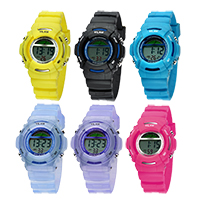 VILAM%C2%AE-Bambini- Orologio, silicone, with vetro, Resistente all'acqua di vita & per i bambini, nessuno, 40x11mm, Lunghezza Appross. 8.0 pollice, Venduto da PC